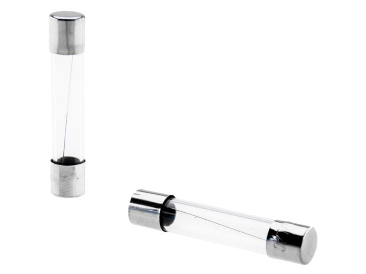Set Glassicherung lang 2 A