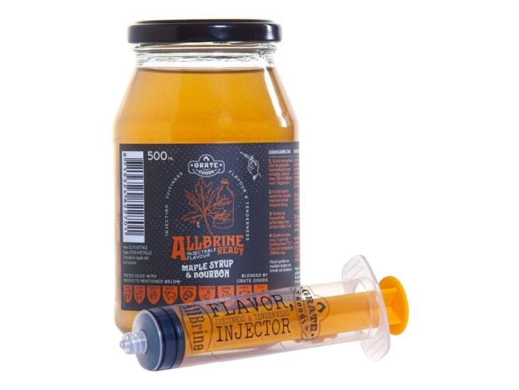 Grate Goods Maple Syrup & Bourbon komplette Allbrine