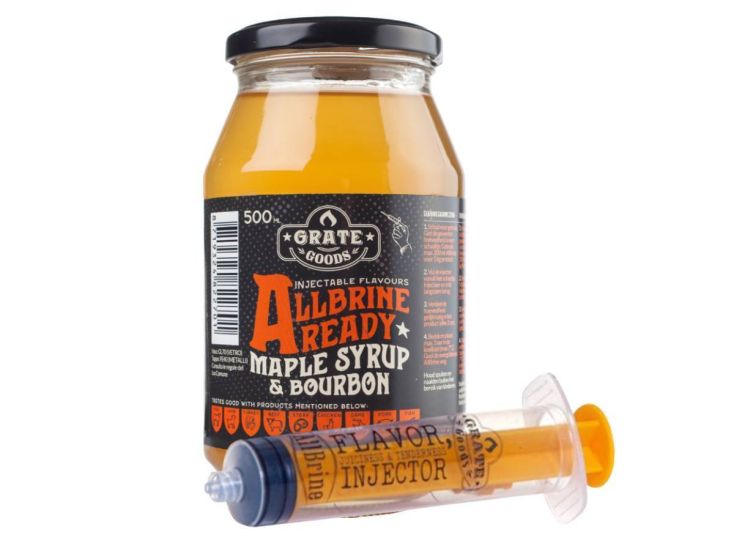 Grate Goods Maple Syrup & Bourbon komplette Allbrine