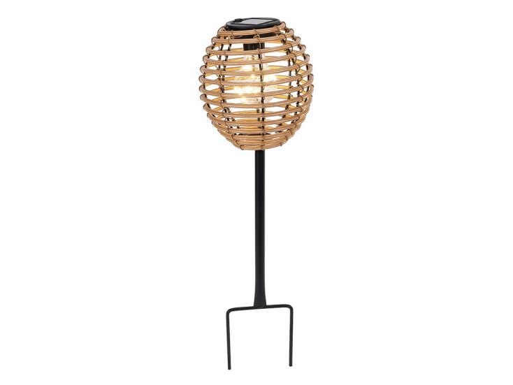 H&S Collection Solarlampe auf Metallstab