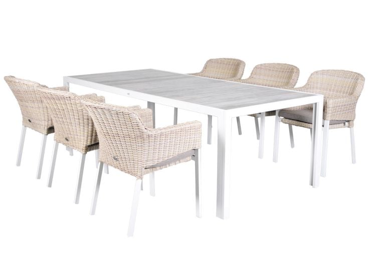 Hartman Cairo dining Tanger 228 white