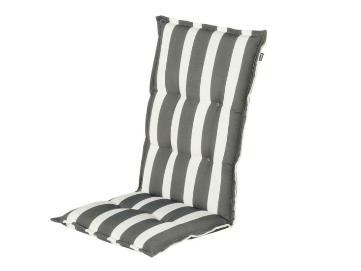 Hartman Roma Grey Gartenkissen mit hoher Rückenlehne