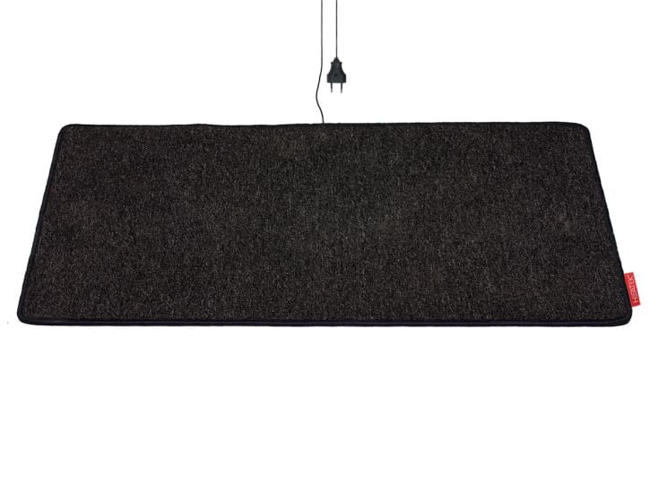 HEATEK 110 x 60 cm Infrarot-Fußmatte - grey