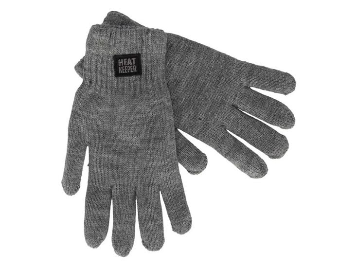 Heatkeeper Grey Herren Thermo Handschuhe