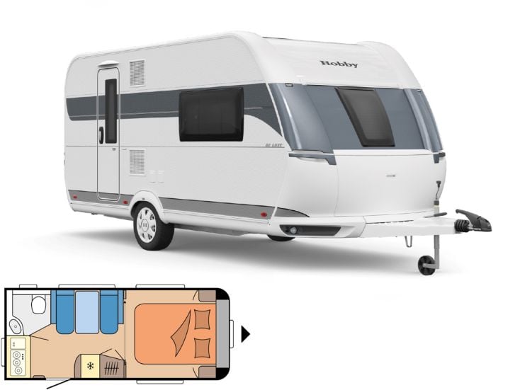 Hobby 460 SFF De Luxe 2026 Wohnwagen