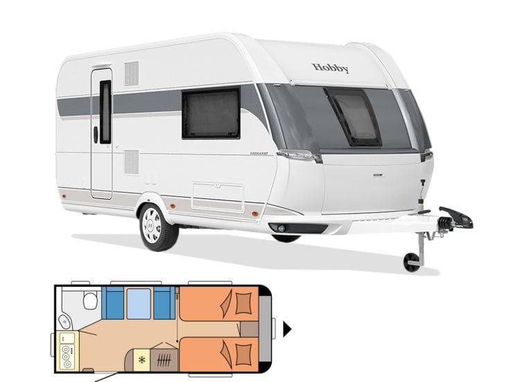 Hobby Excellent 460 SL 2026 Wohnwagen