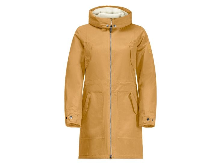 Jack Wolfskin Rocky Point Amber Gold Damen Winterjacke