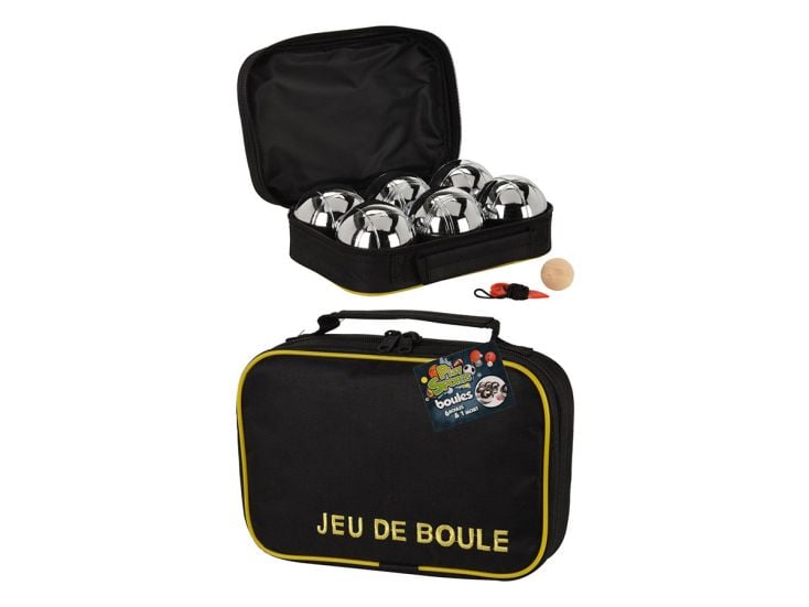 Jeu de boules Set mit Tragetasche