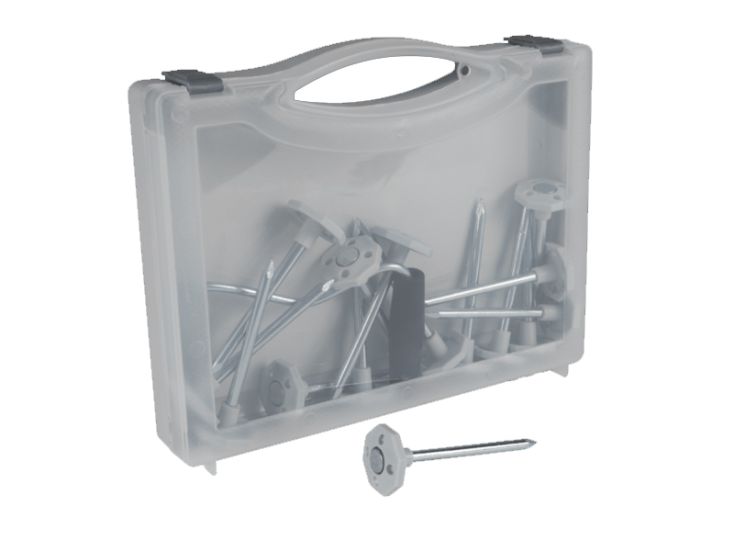 Kampa Koffer mit Heavy Duty Zeltbodennägel