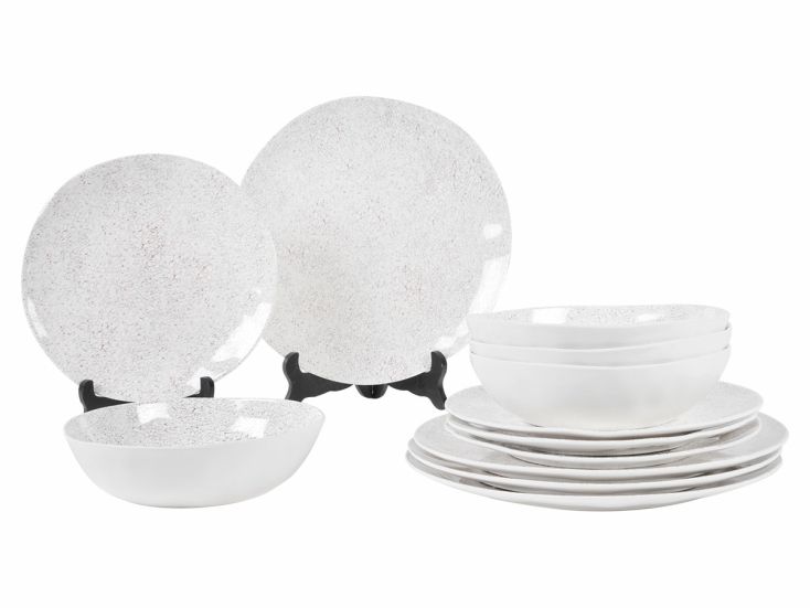 Kampa Natural Stone 12-teiliges Geschirrset