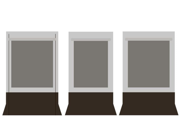 Obelink King Vorderwand mit Moskitonetz 380