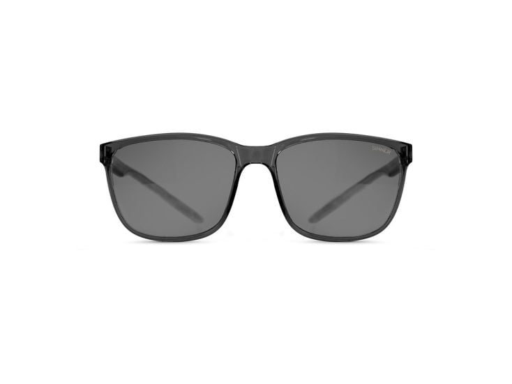 Sinner Komo Sonnenbrille - Matte Cry Black Smoke Flash