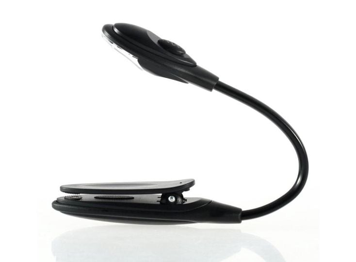 LED-Leselampe mit Klemme