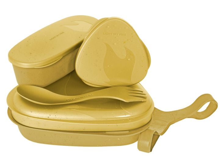 Light My Fire Bio Lunchset - Dark yellow