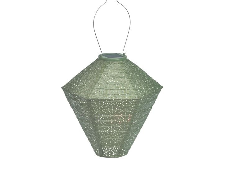 Lumiz Sashiko Diamond 28 Solar Lampion - Light green