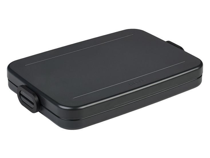 Mepal Take a Break Flat Lunchbox - Black