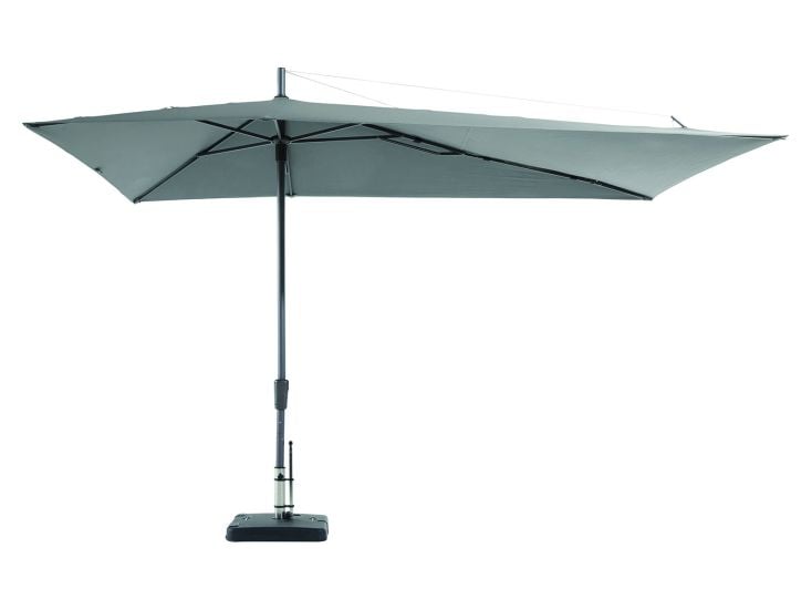 Madison Asymetriq Sideway 360 x 220 cm Sonnenschirm - Light grey