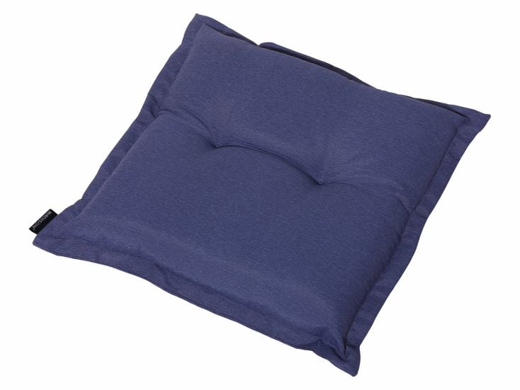 Madison Hocker Kissen Panama Safier Blue