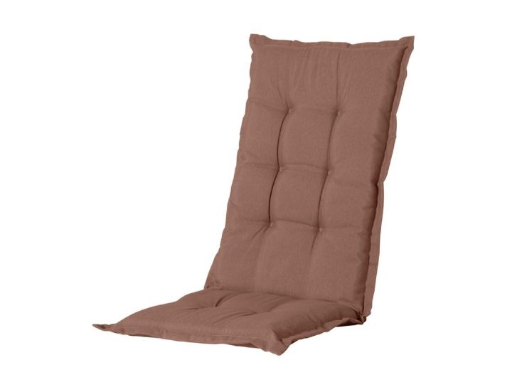 Madison Panama Mocca Gartenkissen mit hoher Rückenlehne