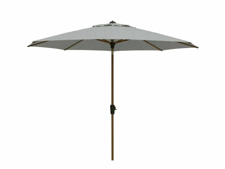 Madison Lissabon 300 cm Sonnenschirm - Mellow Silver
