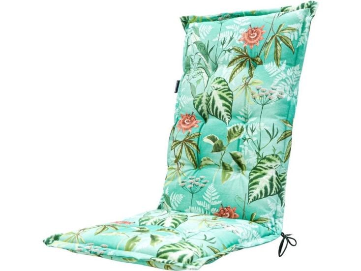 Madison Mauel Pastellblau Gartenkissen mit hoher Rücken