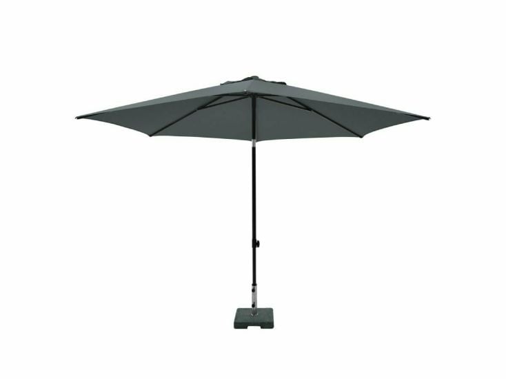 Madison Elba 300 cm push-up Sonnenschirm - Grey