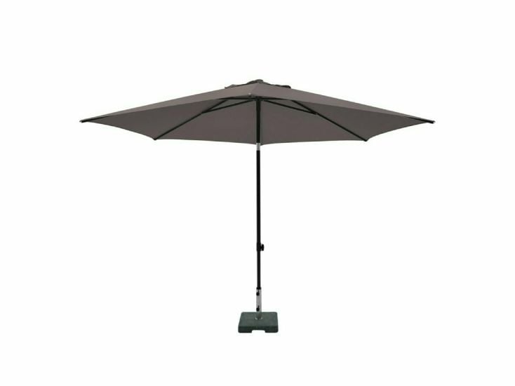 Madison Elba 300 cm push-up Sonnenschirm - Taupe