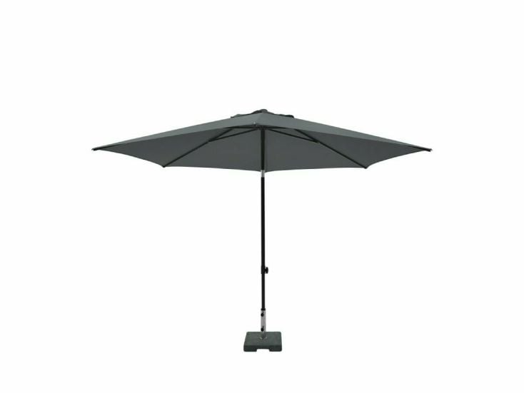 Madison Mykanos 250 cm push-up Sonnenschirm - Grey