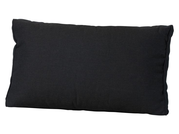 Madison Luxe Rib Black 73 x 43 cm Loungekissen - Rückenkissen