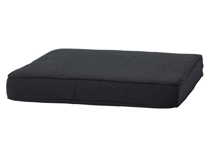 Madison Luxe Rib Black 60 x 60 cm Loungekissen - Sitzkissen