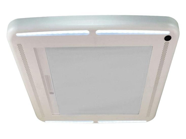 Maxxfan MaxxShade LED Innenrahmen mit Verdunklungsrollo