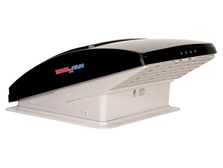 Zweite Chance Maxxfan Deluxe Smoke Dachluke mit Ventilator