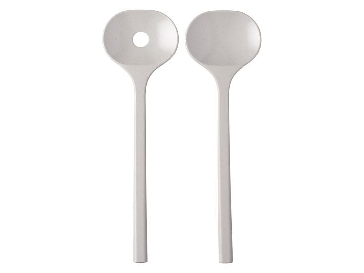 Mepal Bloom Salatbesteck - Pebble White