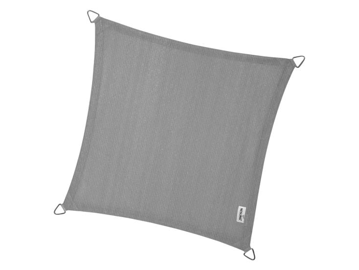 Platinum dreamsail 5x5m quadratisches Sonnensegel - Grey