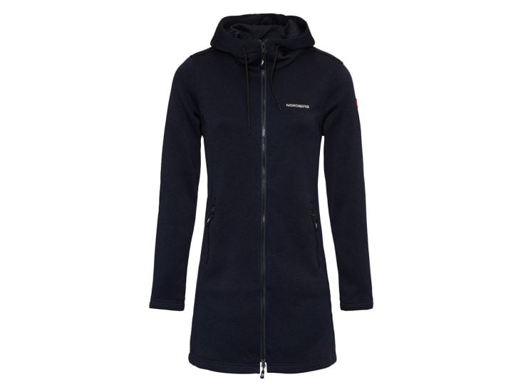 Nordberg Ada Dark Navy Melange Damen Fleecejacke