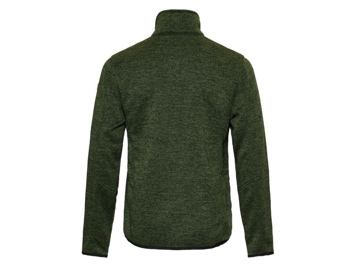 Nordberg Benjamin Green Melange Herren Fleecejacke