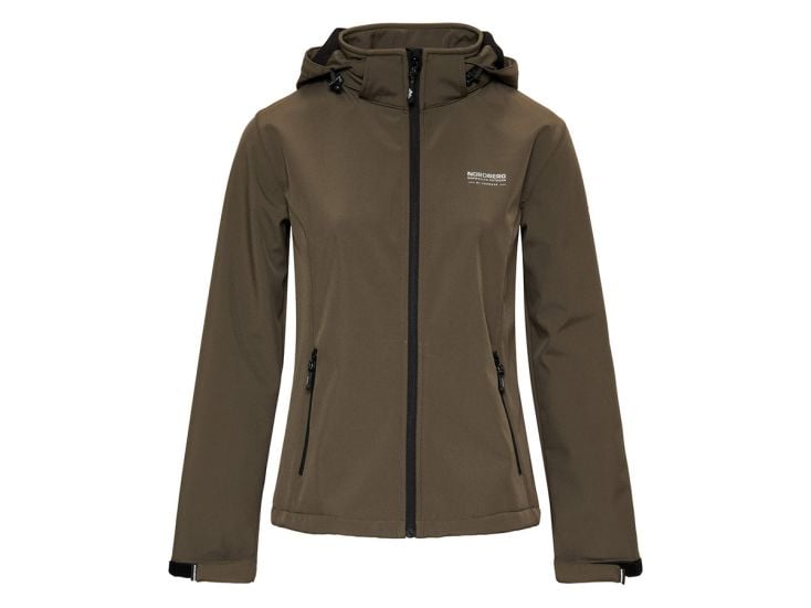 Nordberg Ingrida Army Damen Softshelljacke