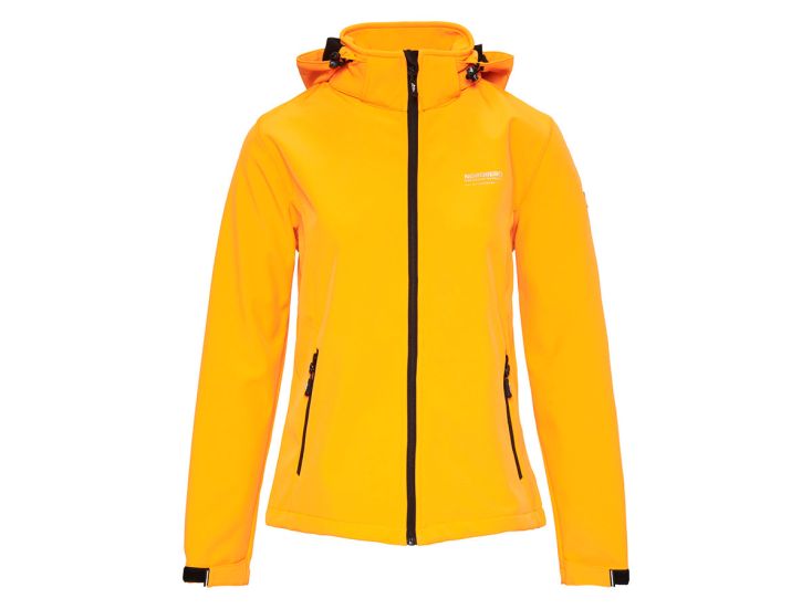 Nordberg Ingrida Golden Yellow Damen Softshelljacke