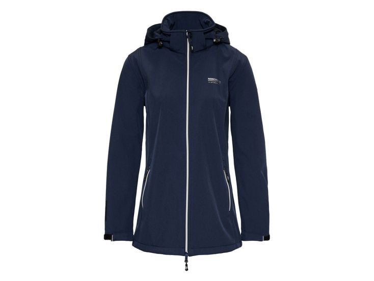 Nordberg Ronda Dark Navy Melange Damen Softshelljacke