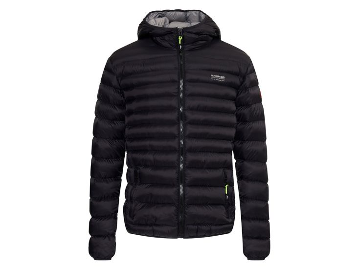 Nordberg Thor Puffy Black Herren Winterjacke