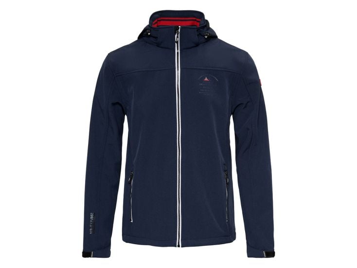 Nordberg Trond Dark Navy Melange Herren Softshelljacke