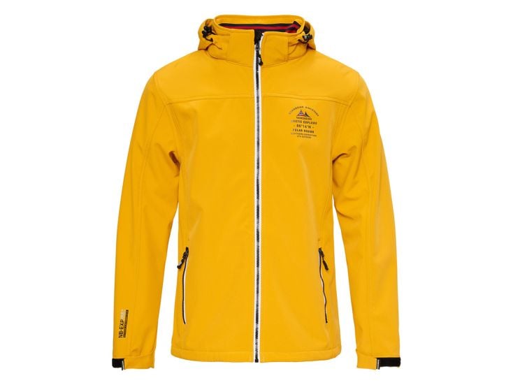 Nordberg Trond Golden Yellow Herren Softshelljacke