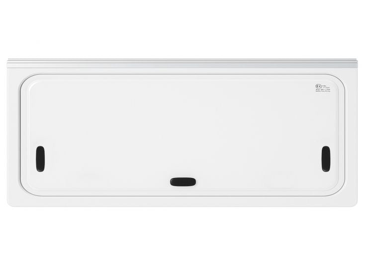 NRF 700 x 300 mm getöntes Klappfenster mit Doppelverglasung - Grey