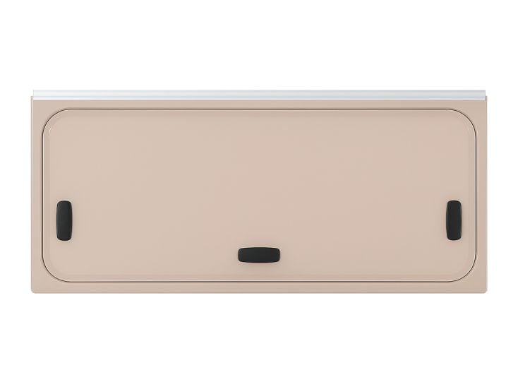NRF 700 x 300 mm getöntes Klappfenster mit Doppelverglasung - Bronze