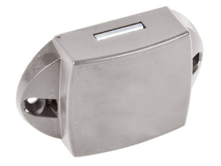 Obelink Schrank- und Toilettentürschloss einseitig - Silver