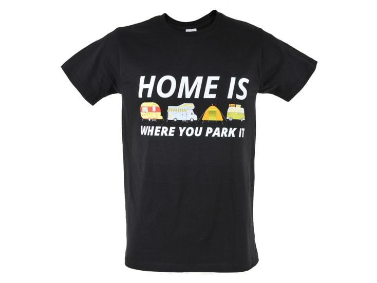 Obelink Home is where you park it T-shirt