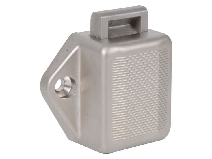 Obelink Mini Schrank- und Toilettentürverschluss - Silver
