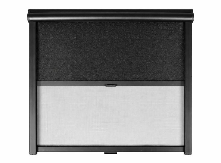 Obelink Velum Kombirollo 120 x 70 cm - black
