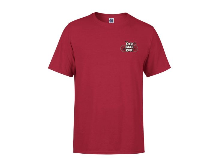 Old Guys Rule Cranky Herren-T-Shirt - Rot