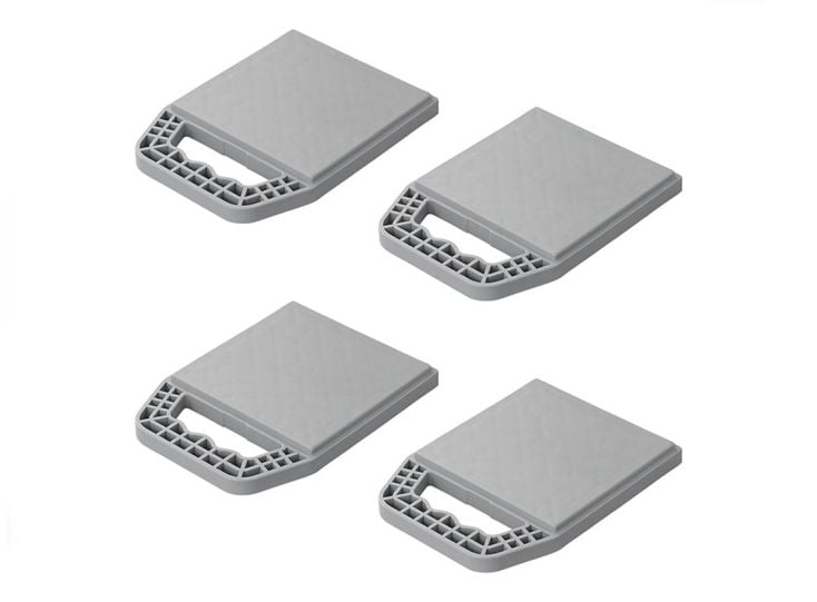 Stützplatten mit Handgriff - 4 Stück